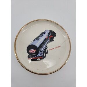 Vintage Mutrie Liquid Hauling Tanker Truck Advertising Tray New England Ads